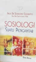 Sosiologi Suatu Pengantar