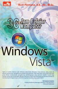 36 Jam Belajar Komputer Windows Vista