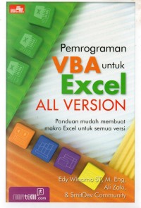 Pemrograman  VBA Untuk Excel All Version