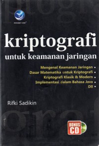 Kriptografi Untuk Keamanan Jaringan